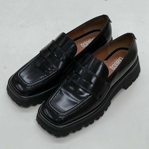 Labucq Mika Loafer Black Spazzolatto Size EU 37 US 6.5/7